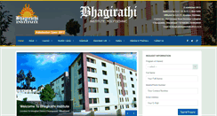 Desktop Screenshot of bhagirathiinstitute.com